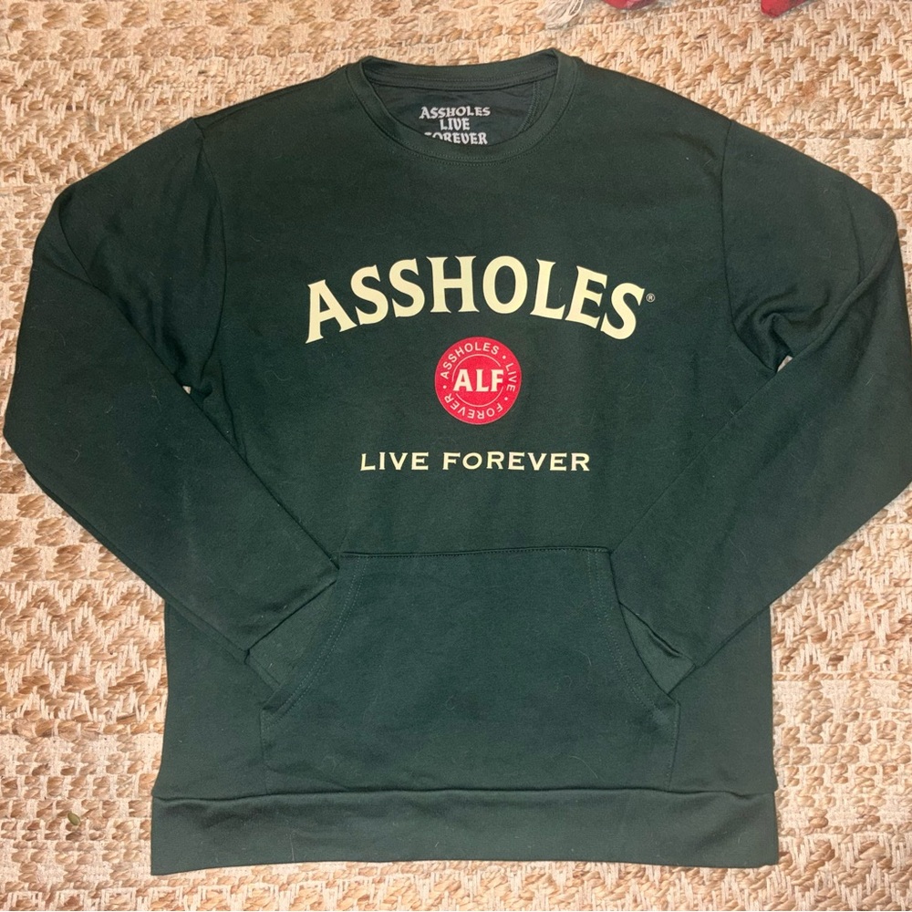 ALF Heineken Logo Lift Sweatshirt w/ Pouch Pockets Soft Fleece Inner ST PAT’S